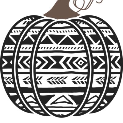 aztec pattern pumpkin Thumbnail