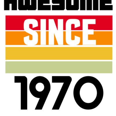 Awesome Since Custom Year Thumbnail