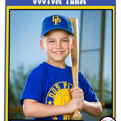 Custom Photo Baseball Template #1 Thumbnail