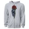 Icon Unisex Lightweight Loopback Terry Full-Zip Hooded Sweatshirt Thumbnail
