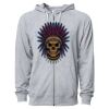 Icon Unisex Lightweight Loopback Terry Full-Zip Hooded Sweatshirt Thumbnail