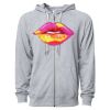 Icon Unisex Lightweight Loopback Terry Full-Zip Hooded Sweatshirt Thumbnail