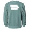 Unisex Midweight Pigment-Dyed Crewneck Sweatshirt Thumbnail