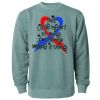 Unisex Midweight Pigment-Dyed Crewneck Sweatshirt Thumbnail