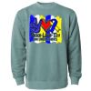 Unisex Midweight Pigment-Dyed Crewneck Sweatshirt Thumbnail