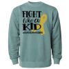 Unisex Midweight Pigment-Dyed Crewneck Sweatshirt Thumbnail