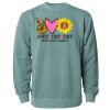 Unisex Midweight Pigment-Dyed Crewneck Sweatshirt Thumbnail