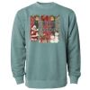 Unisex Midweight Pigment-Dyed Crewneck Sweatshirt Thumbnail