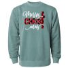 Unisex Midweight Pigment-Dyed Crewneck Sweatshirt Thumbnail