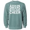 Unisex Midweight Pigment-Dyed Crewneck Sweatshirt Thumbnail