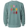 Unisex Midweight Pigment-Dyed Crewneck Sweatshirt Thumbnail