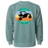 Unisex Midweight Pigment-Dyed Crewneck Sweatshirt Thumbnail