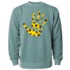 Unisex Midweight Pigment-Dyed Crewneck Sweatshirt Thumbnail