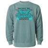 Unisex Midweight Pigment-Dyed Crewneck Sweatshirt Thumbnail