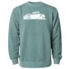 Unisex Midweight Pigment-Dyed Crewneck Sweatshirt Thumbnail