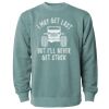 Unisex Midweight Pigment-Dyed Crewneck Sweatshirt Thumbnail