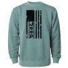 Unisex Midweight Pigment-Dyed Crewneck Sweatshirt Thumbnail