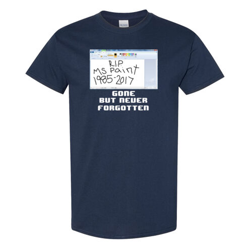 RIP MS Paint - Heavy Cotton™ T-Shirt Thumbnail