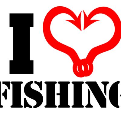02 I heart fishing  BLACK Thumbnail