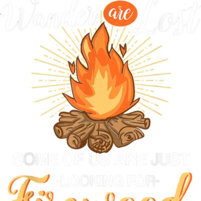 Not All Those Who Wander Are Lost   Funny Camping Shirt Thumbnail