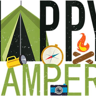 Funny Family Camper TShirt Happy Camping Lover Camp Women Tank Top Thumbnail