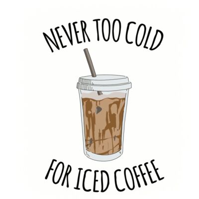 NEVER TOO COLD FOR ICE COFFEE Thumbnail