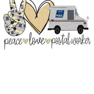 PEACE LOVE POSTAL WORKER Thumbnail