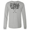 Unisex Triblend Long Sleeve Tee Thumbnail