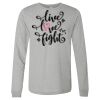 Unisex Triblend Long Sleeve Tee Thumbnail