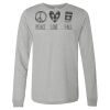 Unisex Triblend Long Sleeve Tee Thumbnail