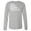 Unisex Triblend Long Sleeve Tee Thumbnail