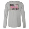 Unisex Triblend Long Sleeve Tee Thumbnail