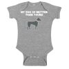 Infant Baby Rib Bodysuit Thumbnail