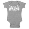 Infant Baby Rib Bodysuit Thumbnail