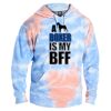 Tie-Dyed Fleece Hooded Sweatshirt Thumbnail