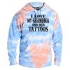 Tie-Dyed Fleece Hooded Sweatshirt Thumbnail