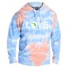 Tie-Dyed Fleece Hooded Sweatshirt Thumbnail