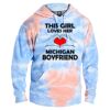 Tie-Dyed Fleece Hooded Sweatshirt Thumbnail