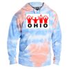 Tie-Dyed Fleece Hooded Sweatshirt Thumbnail