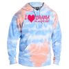 Tie-Dyed Fleece Hooded Sweatshirt Thumbnail