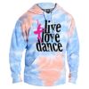 Tie-Dyed Fleece Hooded Sweatshirt Thumbnail