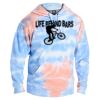 Tie-Dyed Fleece Hooded Sweatshirt Thumbnail