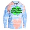 Tie-Dyed Fleece Hooded Sweatshirt Thumbnail