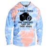 Tie-Dyed Fleece Hooded Sweatshirt Thumbnail