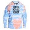 Tie-Dyed Fleece Hooded Sweatshirt Thumbnail