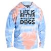 Tie-Dyed Fleece Hooded Sweatshirt Thumbnail