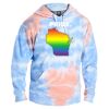 Tie-Dyed Fleece Hooded Sweatshirt Thumbnail