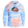 Tie-Dyed Fleece Hooded Sweatshirt Thumbnail