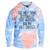 Tie-Dyed Fleece Hooded Sweatshirt Thumbnail