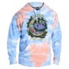 Tie-Dyed Fleece Hooded Sweatshirt Thumbnail